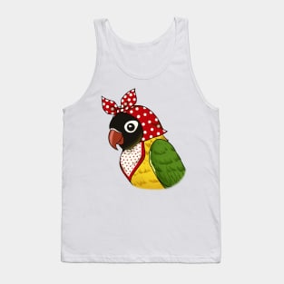 Feathered Devotion: The Lovebird Mom's Tender Care Tank Top